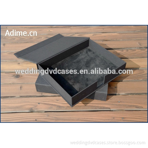 quality linen photo album book packaging gift box